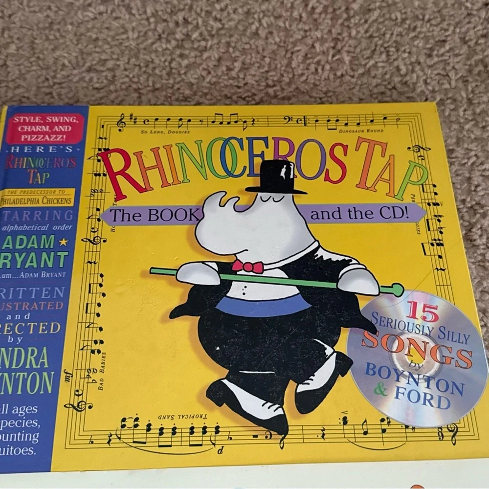 Kids Music Books Bundle RhinoceRoStar & Music Class Today Hardcover Childrens